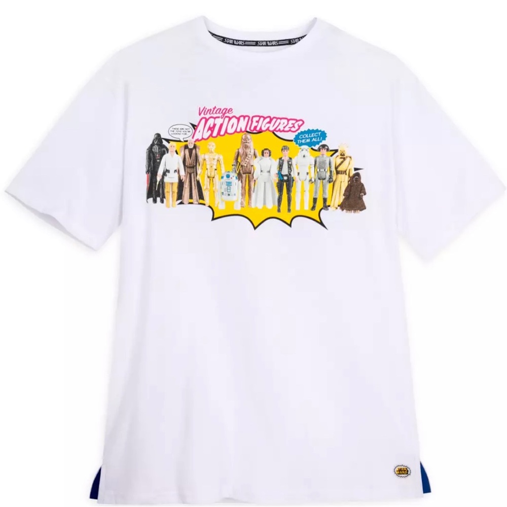Star Wars Action Figures Fashion T-Shirt for Adults